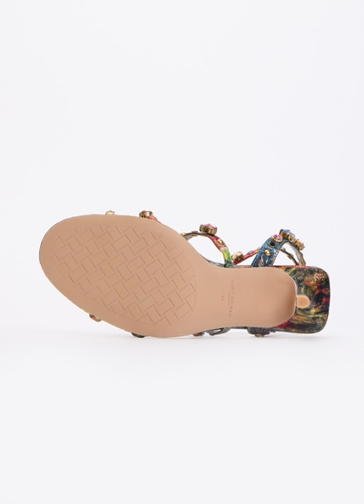 Kurt Geiger Sandalette met strass en studs  - detail 5 multicolor