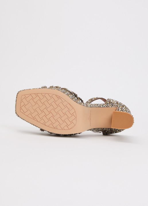 Kurt Geiger Sandalette met strass - detail 4 beige