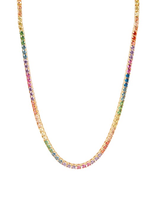 Kurt Geiger Tennis ketting met zirkonia
