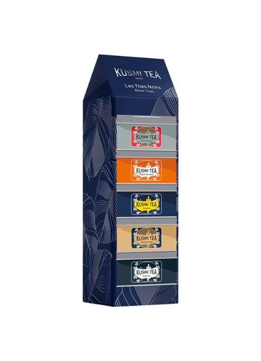Kusmi Tea Black Teas losse thee 5 stuks in giftset