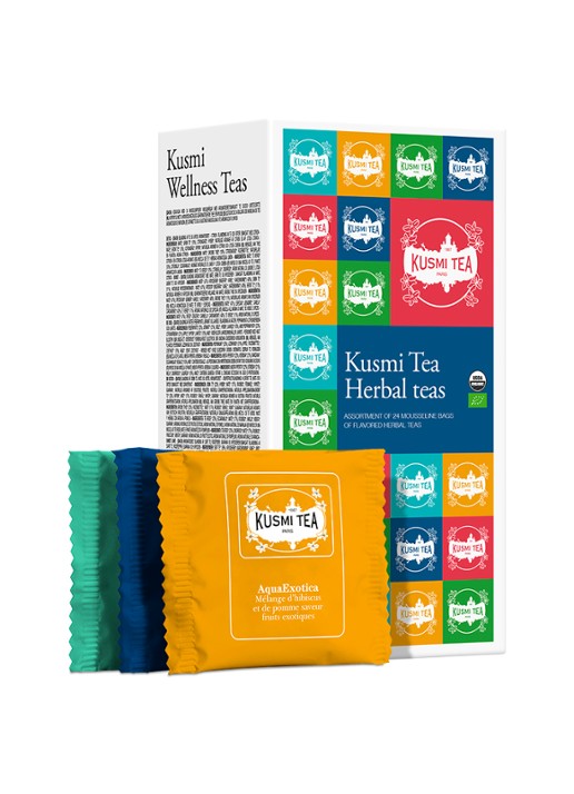 Kusmi Tea  Herbal theezakjes 24 stuks - voorkant 2 undefined