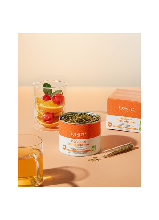Kusmi Tea  Immune Defense losse thee in blik 100 gram - voorkant 2 undefined