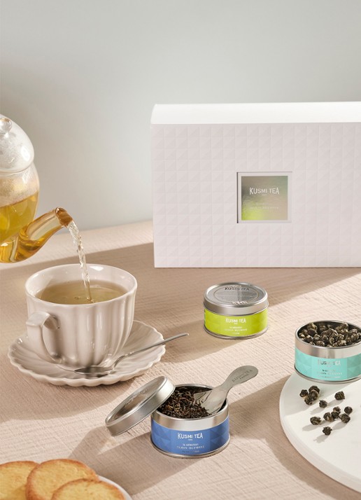Kusmi Tea La Collection A. Ducasse theeset van 8  mini's + lepel - detail 3 undefined