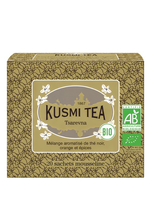 Kusmi Tea Tsarevna theezakjes 40 gram 20 stuks