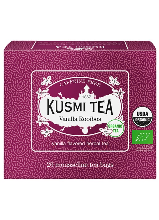 Kusmi Tea Vanilla Rooibos theezakjes 20 stuks