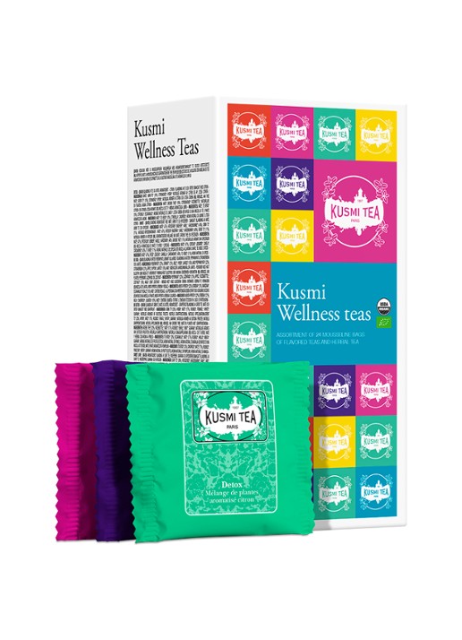 Kusmi Tea Wellness Teas theezakjes 24 stuks - voorkant 2 undefined