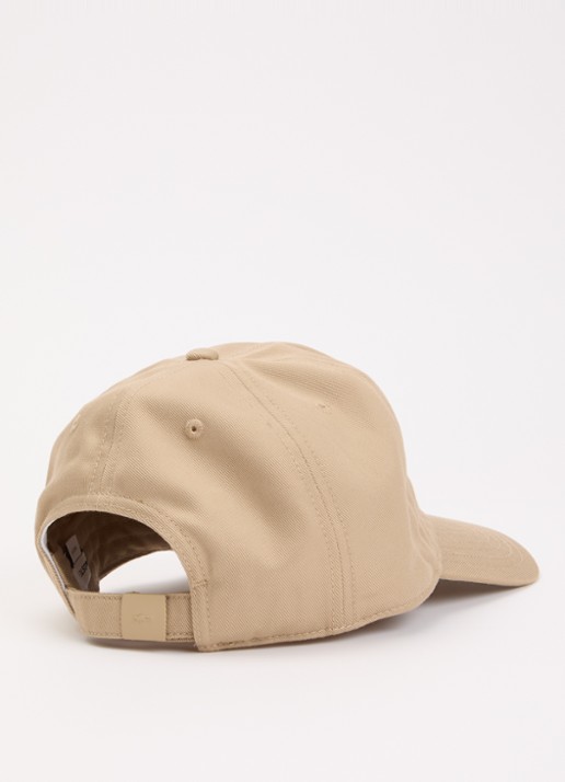 Lacoste Core pet met logoborduring - detail groen