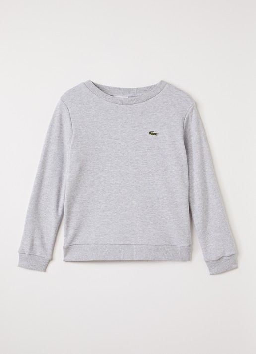 Lacoste French Terry sweater met logo