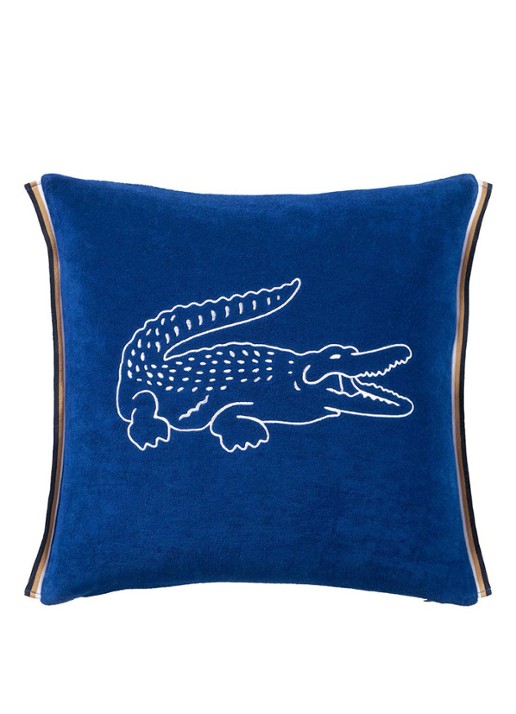 Lacoste L Break sierkussenhoes 45 x 45 cm - voorkant 3 steenrood