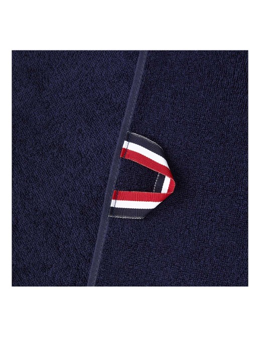 Lacoste L Casual badlaken - 450 gr/m2 - 70 x 140 cm - detail 4 zilver