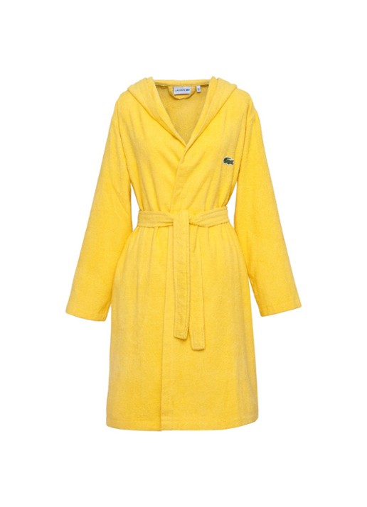 Lacoste L Confort badjas met logoborduring