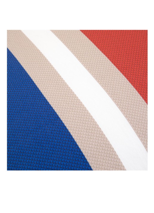 Lacoste L Luz kussensloop van katoensatijn 300 TC  - detail multicolor