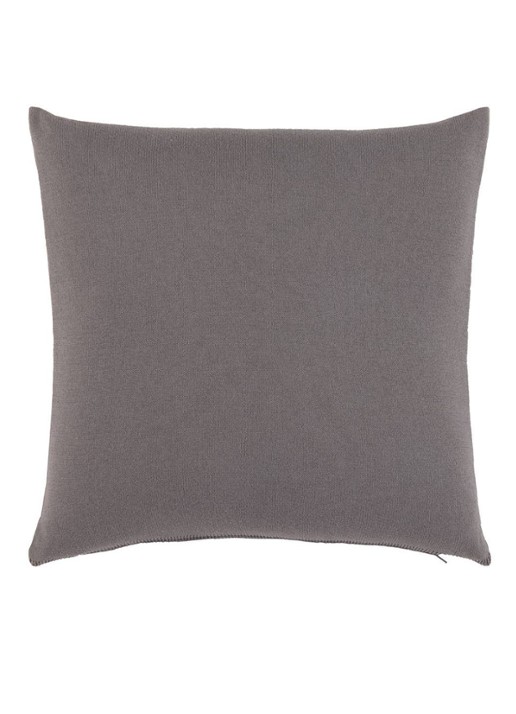 Lacoste L Reflet sierkussenhoes 45 x 45 cm - voorkant 2 grijs