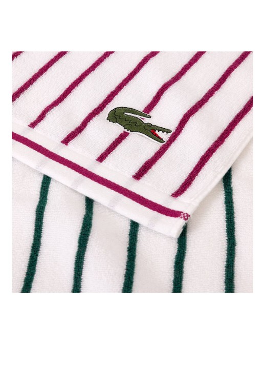 Lacoste L Reversible strandlaken van  katoen 90 x 160 cm - detail 3 multicolor