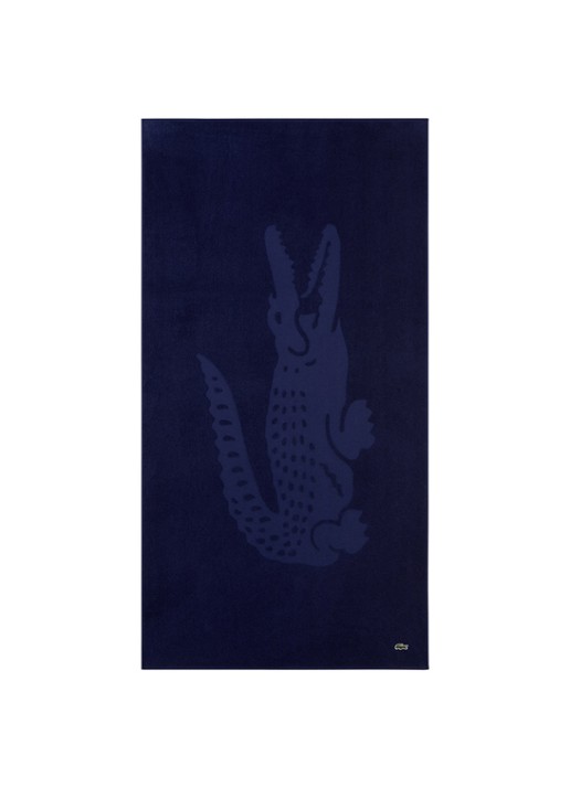 Lacoste L Sport strandlaken van  katoen - 90 x 160 cm
