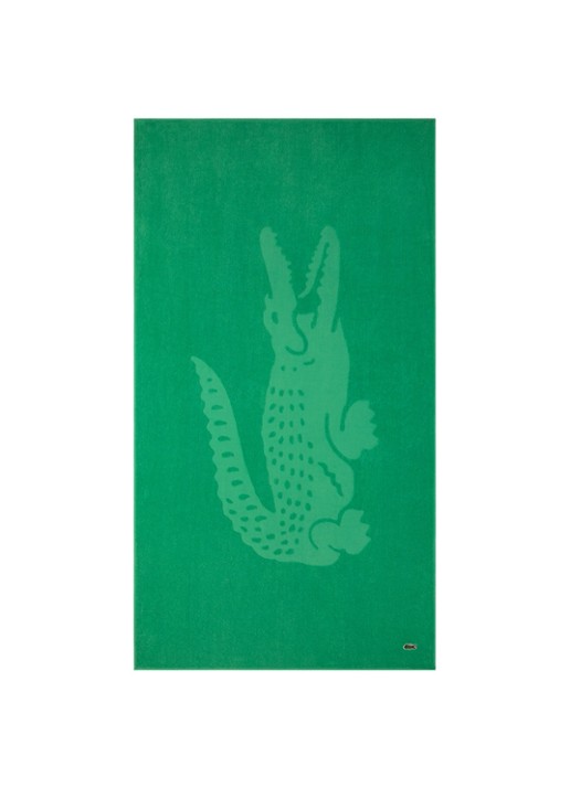 Lacoste L Sport strandlaken van  katoen - 90 x 160 cm