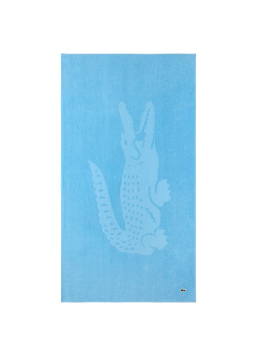 Lacoste L Sport strandlaken van  katoen - 90 x 160 cm