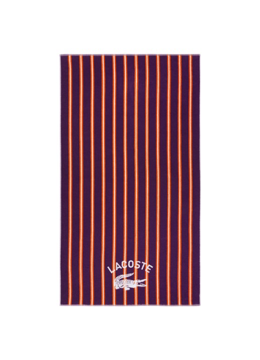 Lacoste L Sunstripe strandlaken - 90 x 160 cm