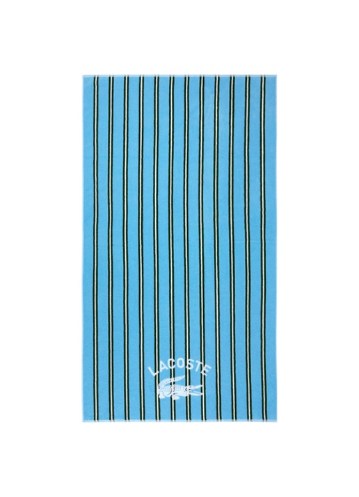 Lacoste L Sunstripe strandlaken - 90 x 160 cm