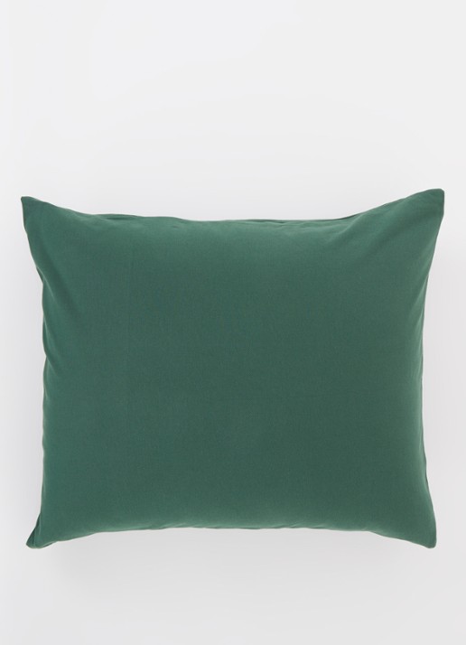 Lacoste Pique kussensloop van  katoen met logo 150TC - detail groen