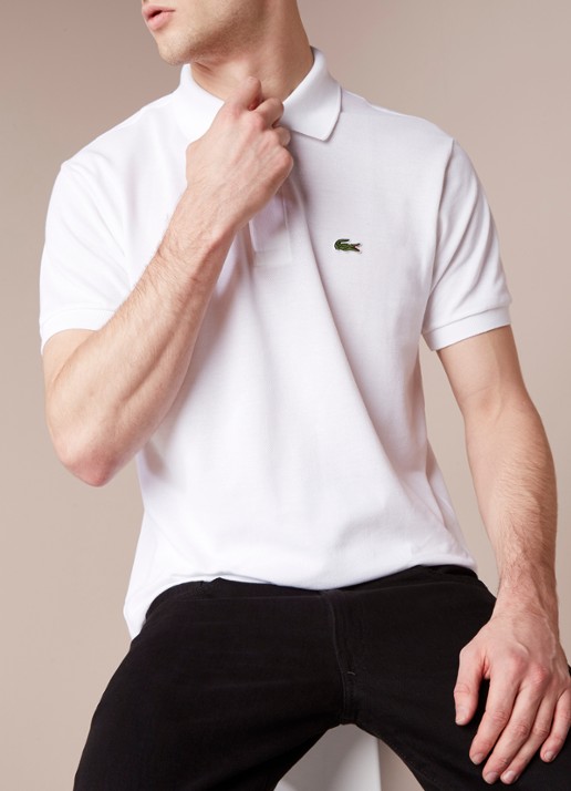 Lacoste Regular fit polo van piqué katoen
