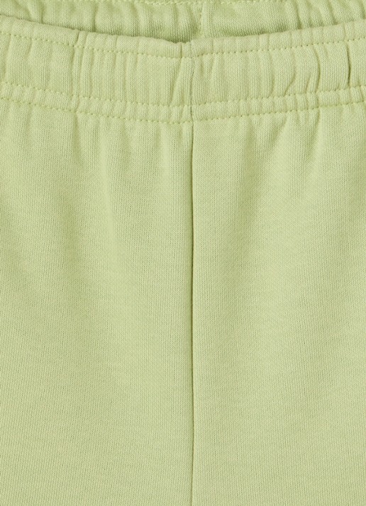 Lacoste Straight fit korte joggingbroek met logo  - detail groen