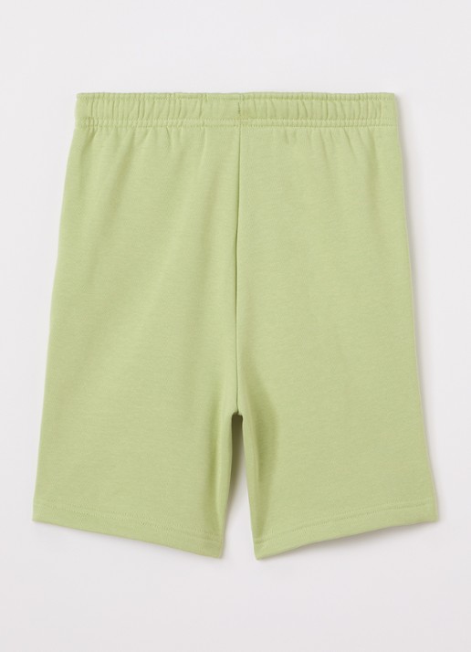 Lacoste Straight fit korte joggingbroek met logo  - voorkant 3 groen