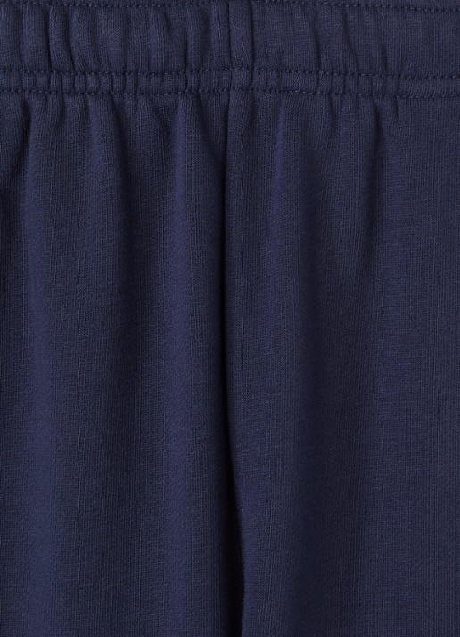 Lacoste Tapered fit joggingbroek met logoband - detail donkerblauw