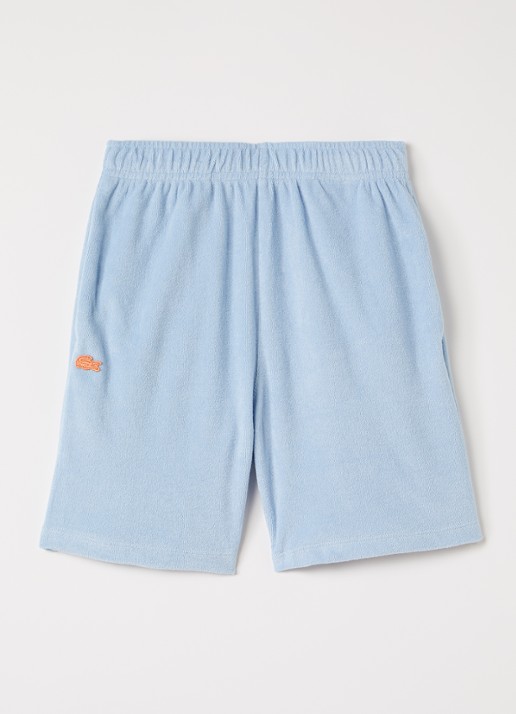 Lacoste Terry loose fit korte broek van badstof