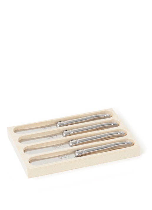 Laguiole Style de Vie Botermes set van 4