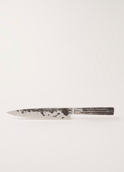 Laguiole Style de Vie Intense koksmes 20,5 cm - voorkant 3 zilver
