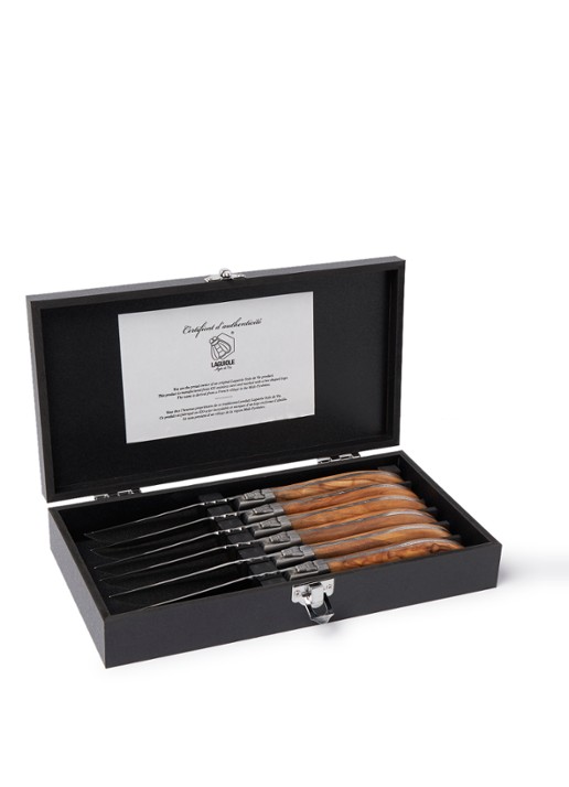 Laguiole Style de Vie Luxury Line steakmes set van 6