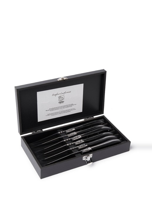 Laguiole Style de Vie Luxury Line steakmes set van 6