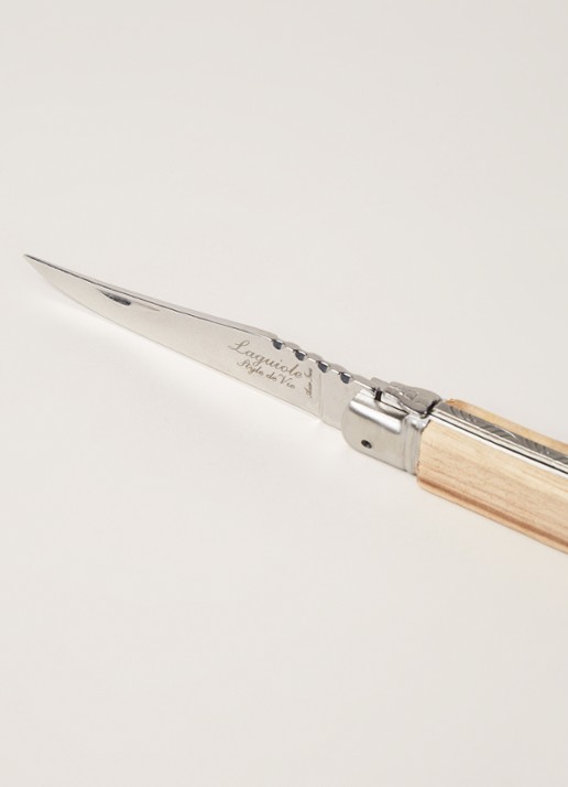 Laguiole Style de Vie Maak je eigen Laguiole zakmes 9,5 cm giftset - detail 3 zilver