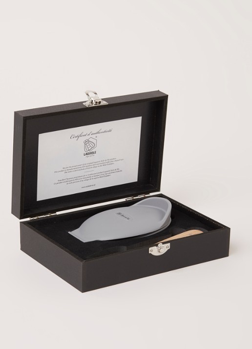 Laguiole Style de Vie Oestermes set 2-delig - detail zilver