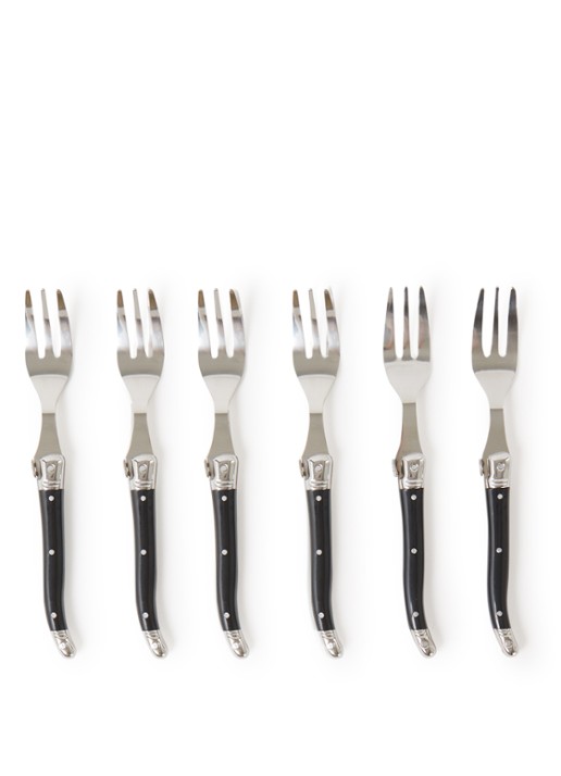 Laguiole Style de Vie Premium Line gebaksvork set van 6