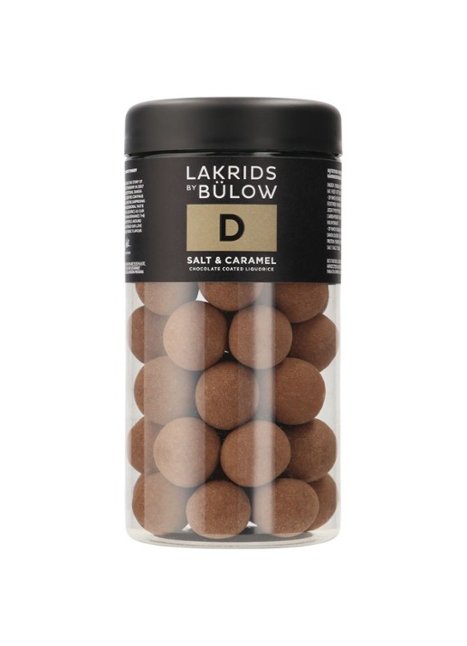 Lakrids by Bülow D - Salt & Caramel drop met chocolade 270 gram - voorkant undefined