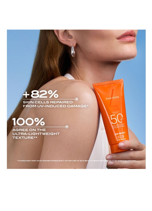 Lancaster Sun Beauty Body Milk SPF 30 - zonnebrand - detail 4 undefined