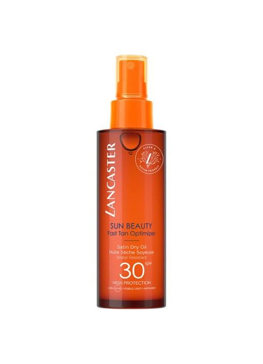 Lancaster Sun Beauty Fast Tan Optimizer Satin Dry Oil SPF 30 - zonneolie