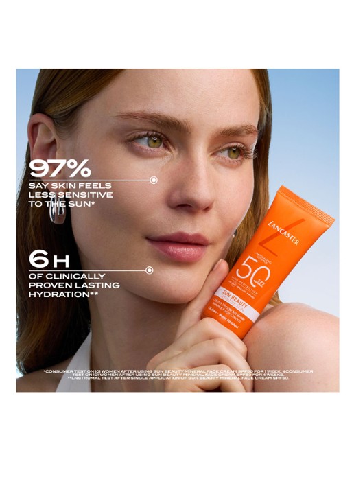 Lancaster Sun Beauty Sensitive Skin Mineral Face Cream SPF 50 - dagcrème - detail 6 undefined