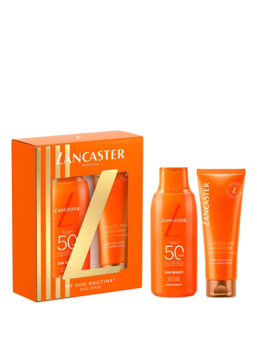 Lancaster Sun Duo SPF50 - verzorgingsset - voorkant undefined