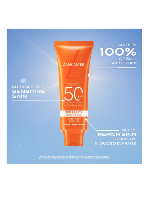 Lancaster Sun Sensitive Oil-Free Milky Fluid SPF50 - zonnebrandlotion - detail 5 undefined