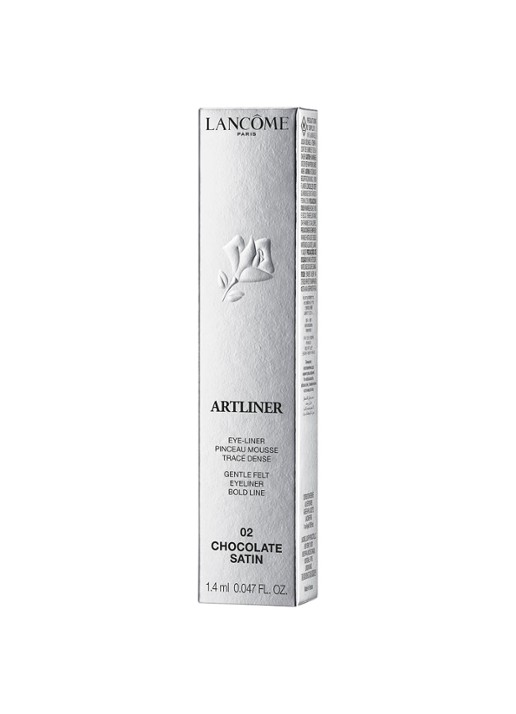 Lancôme Artliner - vloeibare eyeliner - detail 3 02 - chocolate satin