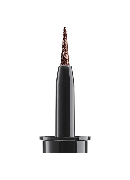Lancôme Artliner - vloeibare eyeliner - detail 5 03 - brown metallic