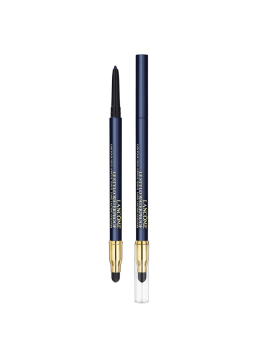 Lancôme Le Stylo Waterproof - oogpotlood  - voorkant 07 blue matte