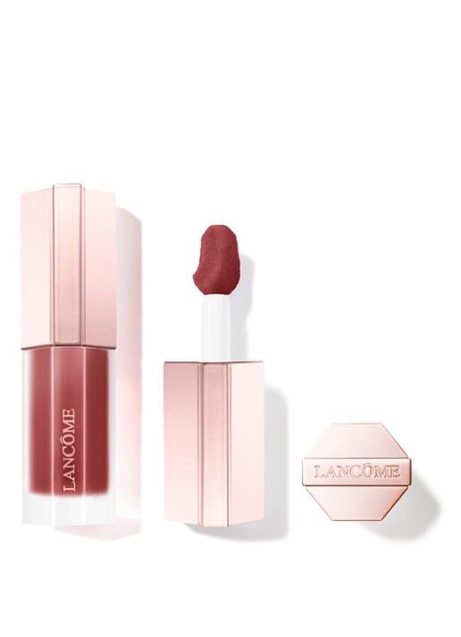 Lancôme Lip Idôle Cuddle Blur - vloeibare lipstick - voorkant 60 million-dollar berry