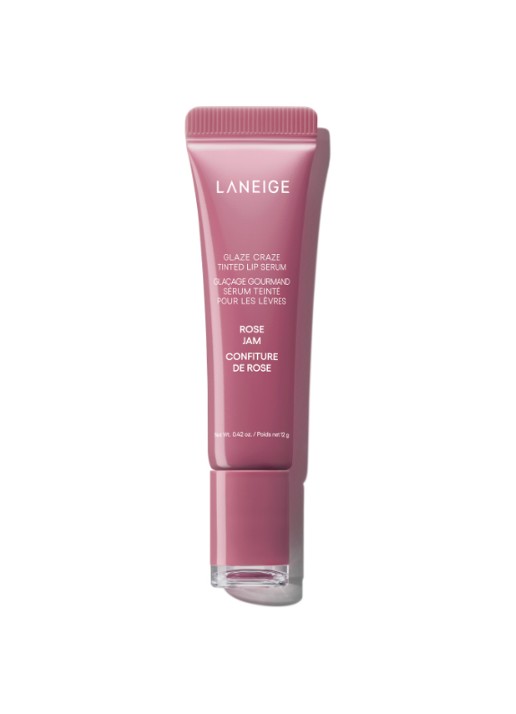 Laneige Glaze Craze Tinted Lip Serum - lipbalsem - voorkant rose jam