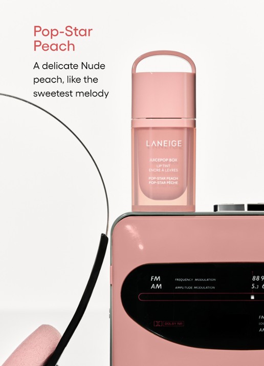 Laneige Juice Pop Box - Lip Tint - detail 6 pop-star peach