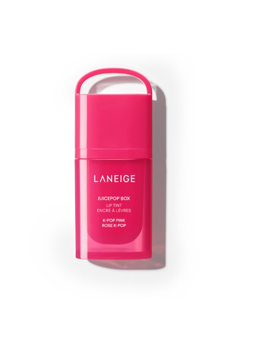 Laneige Juicepop Box Lip Tint - vloeibare lipstick - voorkant 7 k-pop pink