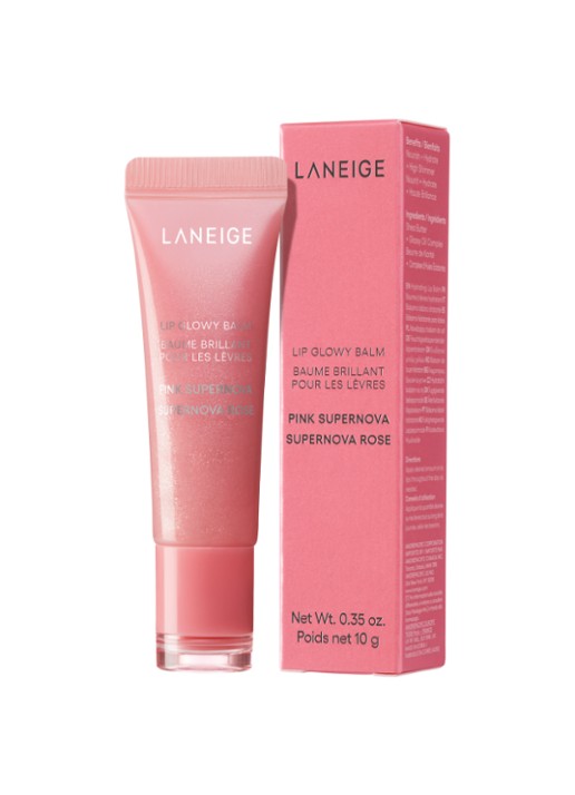 Laneige Lip Glowy Balm Milkyway - Limited Edition lipbalsem - voorkant 7 pink supernova